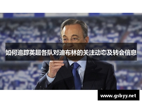 如何追踪英超各队对迪布林的关注动态及转会信息